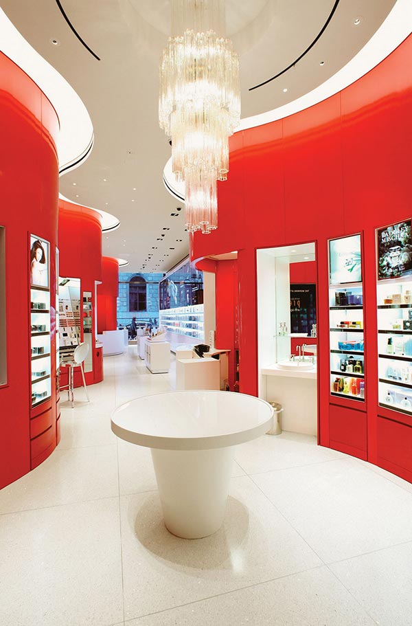 伊麗莎白·雅頓專賣店設計圖